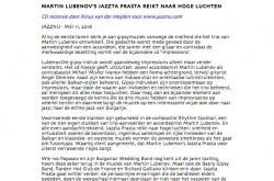 MARTIN LUBENOV'S JAZZTA PRASTA REIKT NAAR HOGE LUCHTEN (image)
